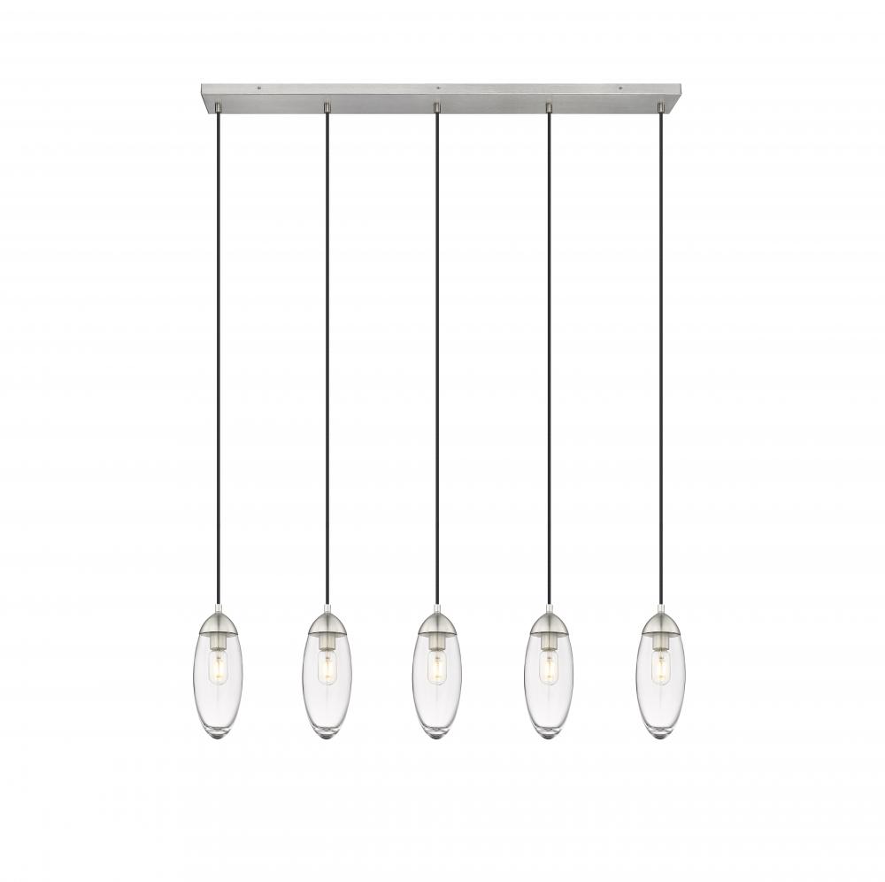 5 Light Linear Chandelier