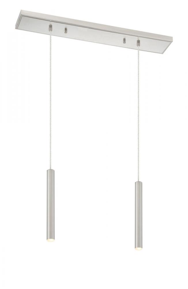 2 Light Linear Chandelier