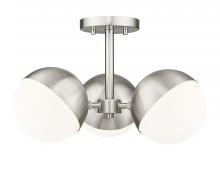 Z-Lite 7517-3SF-BN - 3 Light Semi Flush Mount