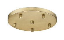 Z-Lite CP1205R-MGLD - 5 Light Ceiling Plate