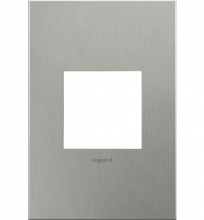 Legrand Canada AWC1G2BS4 - Brushed Stainless Steel, 1-Gang Wall Plate