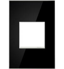  AWM1G2MB4 - Mirror Black, 1-Gang Wall Plate