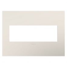  AD3WP-LA - EX CAP FPC WP, SATIN LIGHT ALMOND WALL PLATE, SATIN LIGHT ALMOND