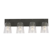 Generation Lighting GLV1064MBK - Miles Extra Large Vanity