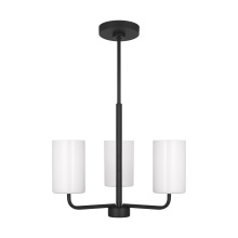 Generation Lighting GLC1003EN3/MBK - Rhett Small Chandelier