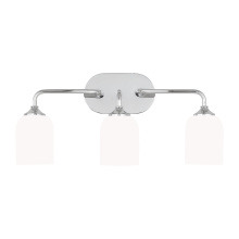 Generation Lighting GLV1023EN3/CH - Emile Large Vanity