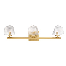 Savoy House Canada 8-1239-3-322 - Castello 3-Light Bathroom Vanity Light in Warm Brass