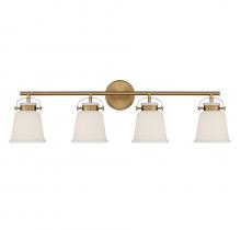 Savoy House Canada 8-1627-4-322 - Kaden 4-Light Bathroom Vanity Light in Warm Brass