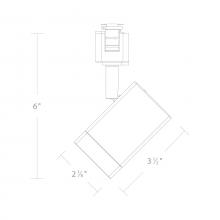  L-7013-CS-BK - Ocularc 7013 - 5CCT Track Luminaire