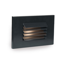 WAC Canada WL-LED120-AM-BK - LED Horizontal Louvered Step and Wall Light