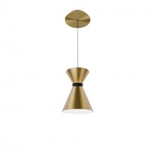 WAC Canada PD-57108-27-AB/BK - Pin Up Pendant Light