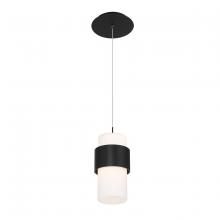  PD-68909-BK - Banded Mini Pendant Light