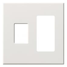  VWP-2CR-WH - VAREO WALLPLATE 2GNG CONT/RCPT WHITE