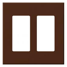  VWP-2R-SI - VAREO WALLPLATE 2GNG RECEPT SIENNA