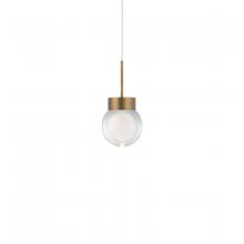  PD-82006-AB - Double Bubble Mini Pendant Light