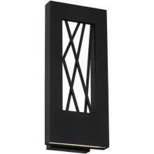 Modern Forms Canada WS-W5521-BK - Twilight Outdoor Wall Sconce Light