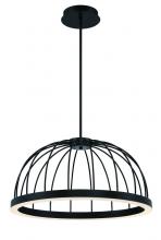  37806-012 - 24IN ROUND LED PENDANT,BLK