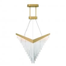  47187-016 - Vivien 32" LED Chandelier In Gold