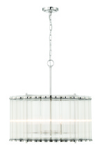  47239-029 - Glasbury 24" Pendant In Nickel