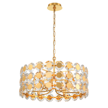  44285-026 - Perrene 6 Light Pendant in Gold