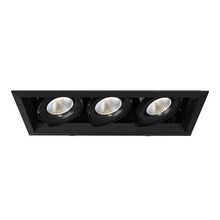  TE163LED-30-4-01 - MuLT, 15w, Trm, 3LT , 30k, Blk/blk