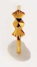 Satco Products Inc. 90/691 - Small Bow-Tie Clip; 8mm; 3/8" Height; Gold