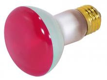  S3200 - 50 Watt R20 Incandescent; Red; 2000 Average rated hours; Medium base; 130 Volt