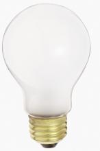  S4078 - 75 Watt A19 Incandescent; White; 1000 Average rated hours; 807 Lumens; Medium base; 230 Volt