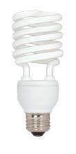  S7233 - 26 Watt; Mini Spiral Compact Fluorescent; 5000K; 82 CRI; Medium base; 120 Volt