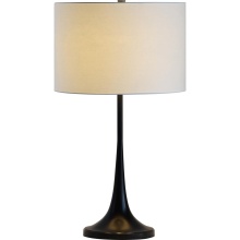 Renwil LPT1135 - Salvora 27" Length Table Lamp, Black