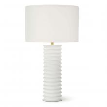  13-1482WT - Regina Andrew Nabu Metal Column Table Lamp (Whit