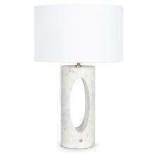  13-1637WT - Regina Andrew Portia Marble Table Lamp (White)