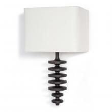  15-1051EB - Regina Andrew Fishbone Sconce (Ebony)