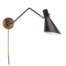  15-1182BBNB - Regina Andrew Spyder Single Arm Sconce (Blackene