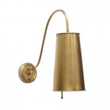  15-1194NB - Regina Andrew Hattie Sconce (Natural Brass)