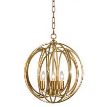  16-1095GL - Regina Andrew Ofelia Pendant Medium (Gold Leaf)