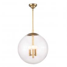  16-1247NB - Regina Andrew Cafe Pendant Medium (Natural Brass