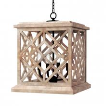  16-1364NAT - Regina Andrew Chatham Wood Lantern (Natural)