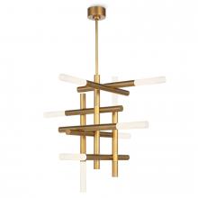  16-1396NB - Regina Andrew Cass Chandelier (Natural Brass)