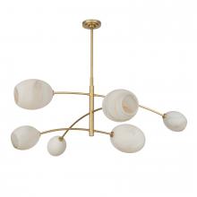  16-1512NB-ALB - Regina Andrew Artemis Chandelier (Natural Brass