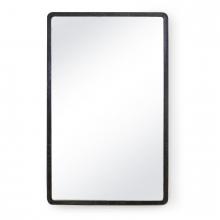  21-1147BLK - Regina Andrew Knox Leather Rectangle Mirror (Bla