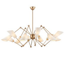  5312-AGB - 12 LIGHT CHANDELIER