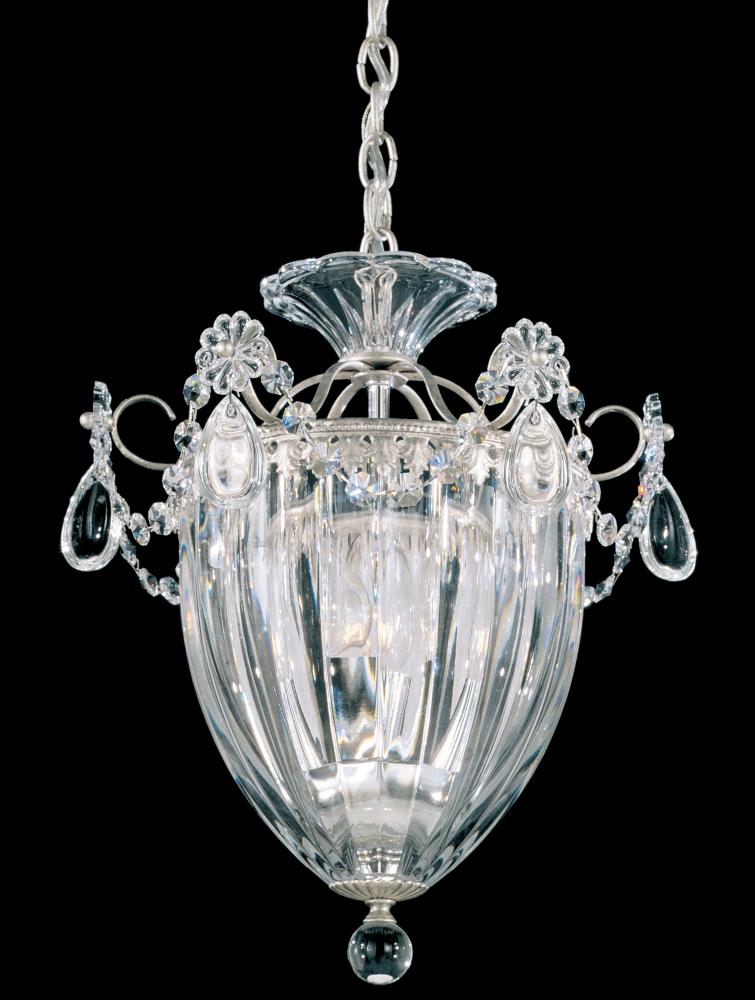 Bagatelle 3 Light 120V Mini Pendant in Aurelia with Clear Radiance Crystal