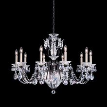  1260N-211H - Bagatelle 13 Light 120V Chandelier in Aurelia with Clear Heritage Handcut Crystal