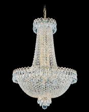  2622-211O - Camelot 12 Light 120V Pendant in Aurelia with Optic Crystal