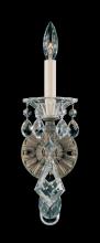  5000-22 - La Scala 1 Light 120V Wall Sconce in Heirloom Gold with Clear Heritage Handcut Crystal