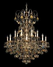  3658-211H - New Orleans 14 Light 120V Chandelier in Aurelia with Clear Heritage Handcut Crystal