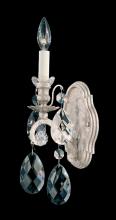 Schonbek 1870 3756-51 - Renaissance 1 Light 120V Wall Sconce in Black with Heritage Handcut Crystal