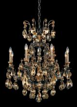  3771-22 - Renaissance 9 Light 120V Chandelier in Heirloom Gold with Clear Heritage Handcut Crystal