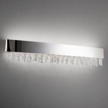  S3537-18O - Soleil 37IN LED 3000K/3500K/4000K 120V-277V Bath Vanity & Wall Light in Black with Optic Crystal